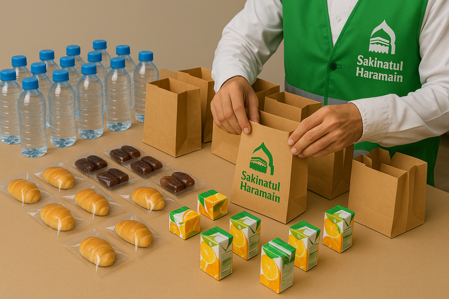 Dry Meal Distribution — Sakinatul Haramain